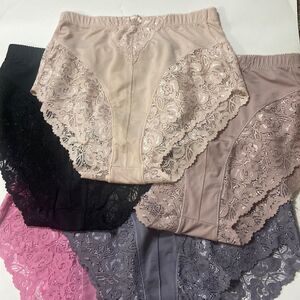 Lot 5 Price Barbra  Woman Lace Pantis Size L